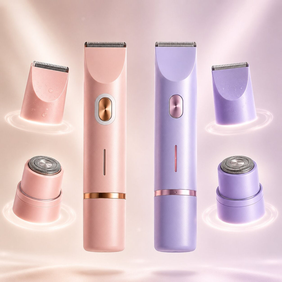 Women's Electric Shaver For Body And Intimate Care Rechargeable & Waterproof - Image 1