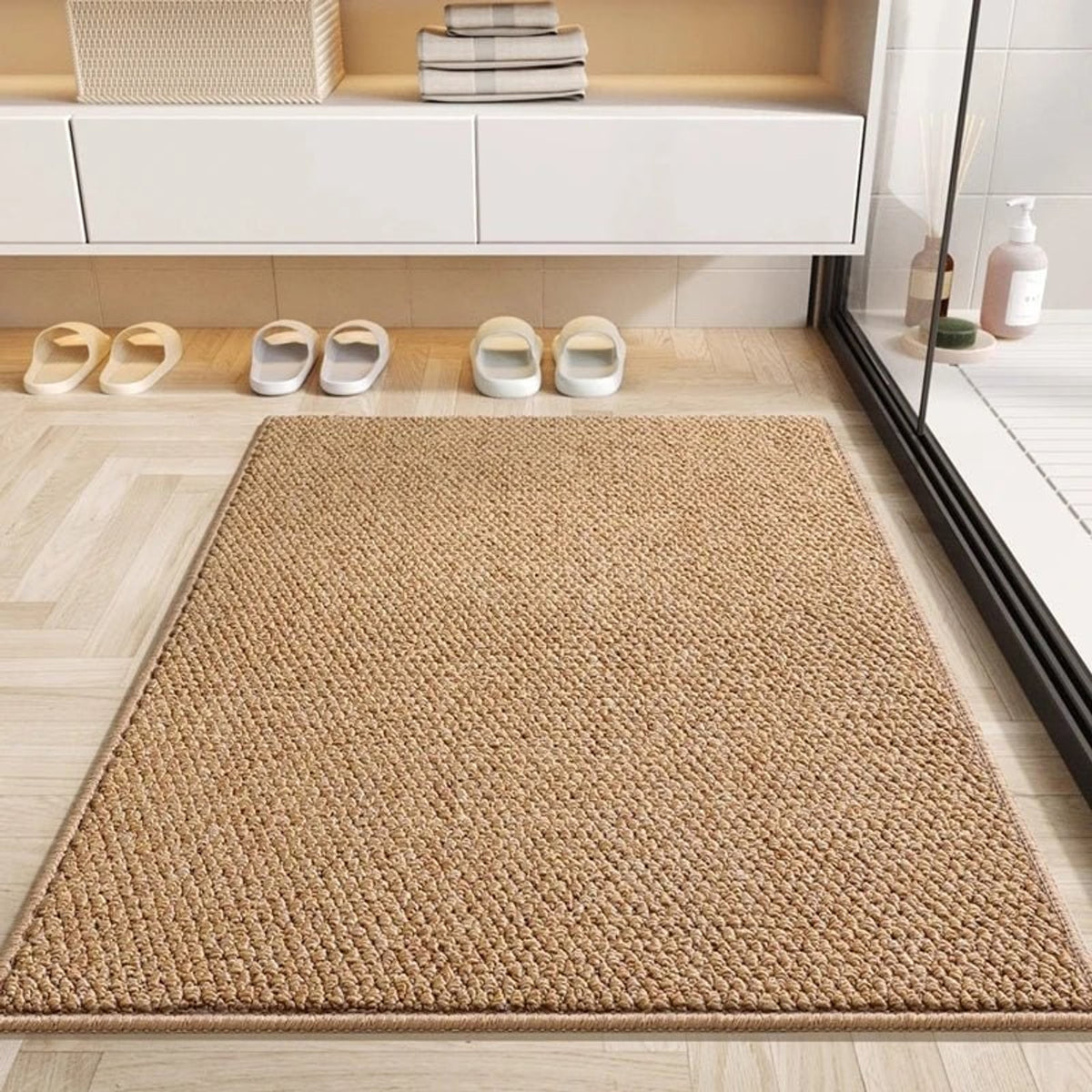 Woven Non-Slip Door Mat With Absorbent Fabric - Image 8